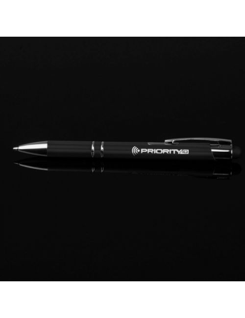 Długopis plastikowy touch pen z podświetlanym logo WORLD