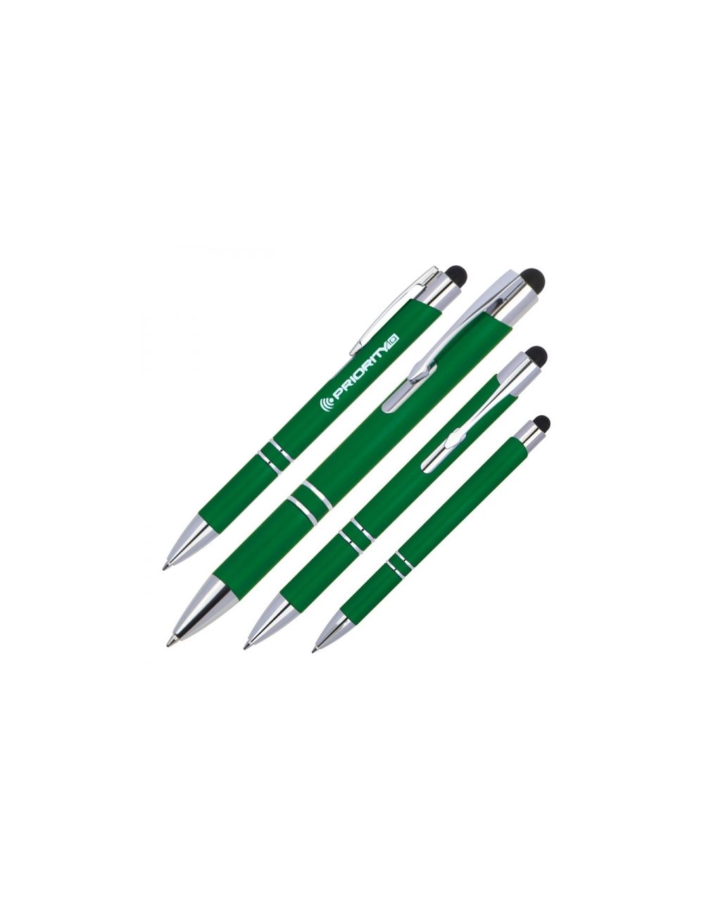 Długopis plastikowy touch pen z podświetlanym...
