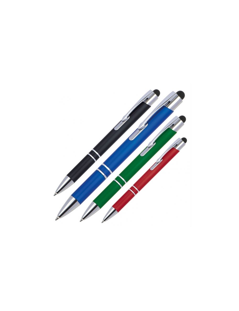 Długopis plastikowy touch pen z podświetlanym...