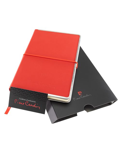 Notes Pierre Cardin Highscribe A5 z metalowymi krawędziami