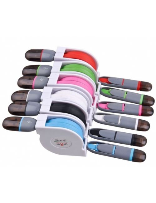 Zwijany kabel USB do transferu danych