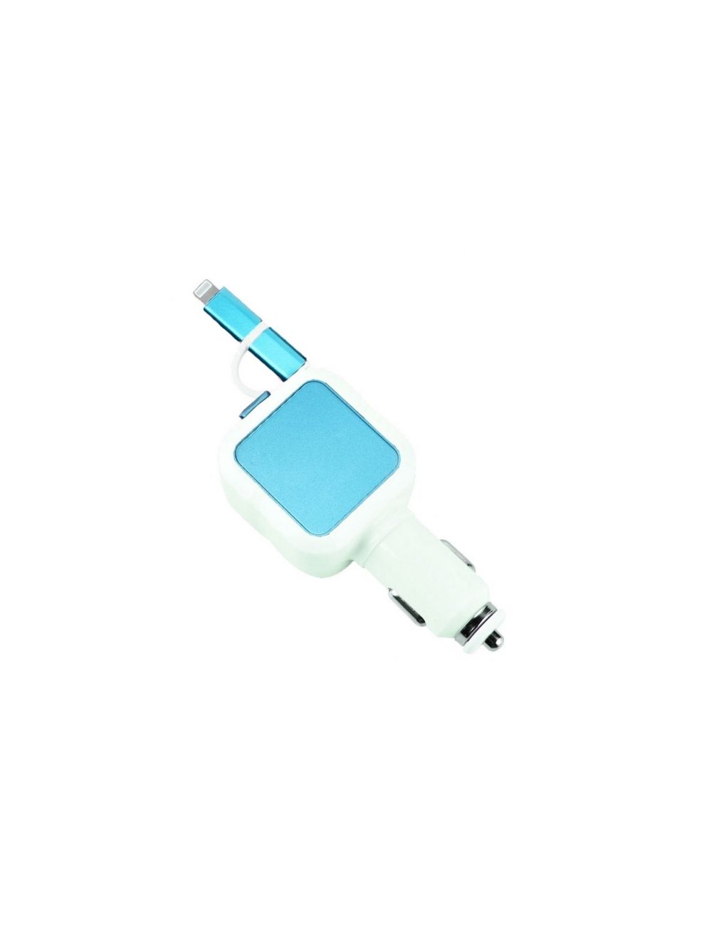 Ładowarka samochodowa ze zwijanym kablem