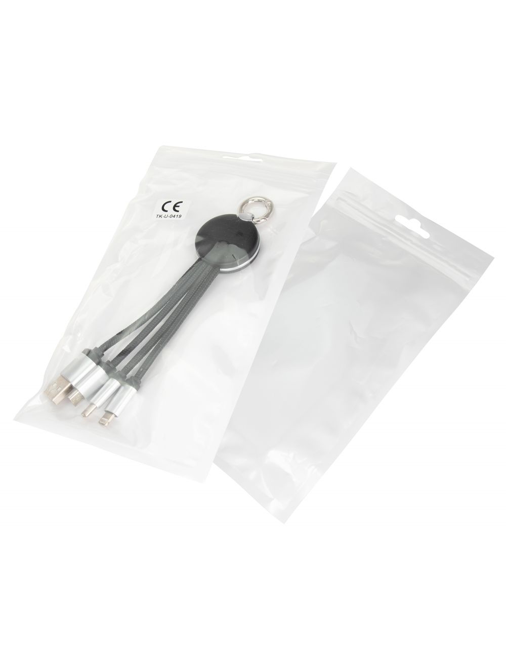 Kabel 3w1 z podświetlanym logo