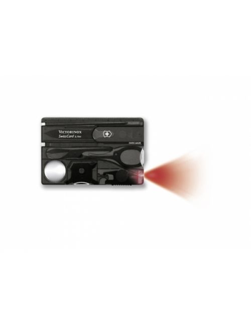 SwissCard Lite czarny transparentny