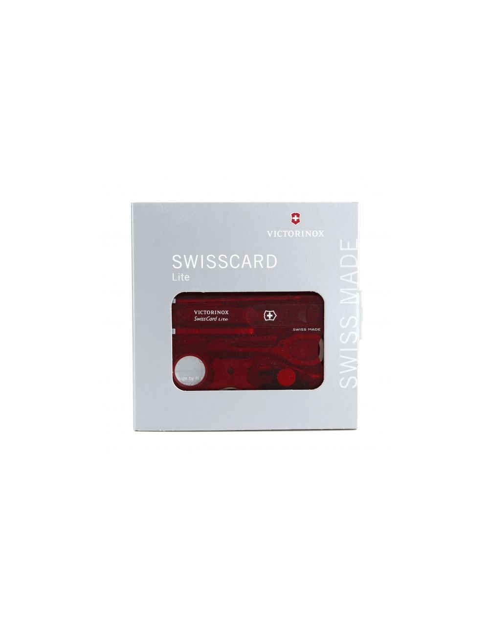 SwissCard Lite czarny transparentny