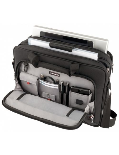 Torba na laptopa Wenger Prospectus 16`, czarna