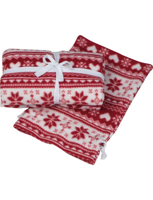 Koc ze świątecznym wzorem Debrecen