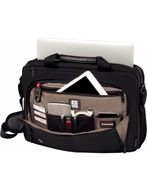Torba na laptopa Wenger Source 16`, czarna