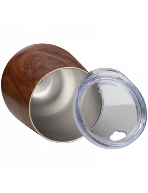 Kubek z motywem drewna BRIGHTON