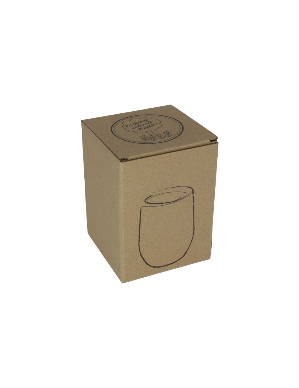 Kubek z motywem drewna BRIGHTON