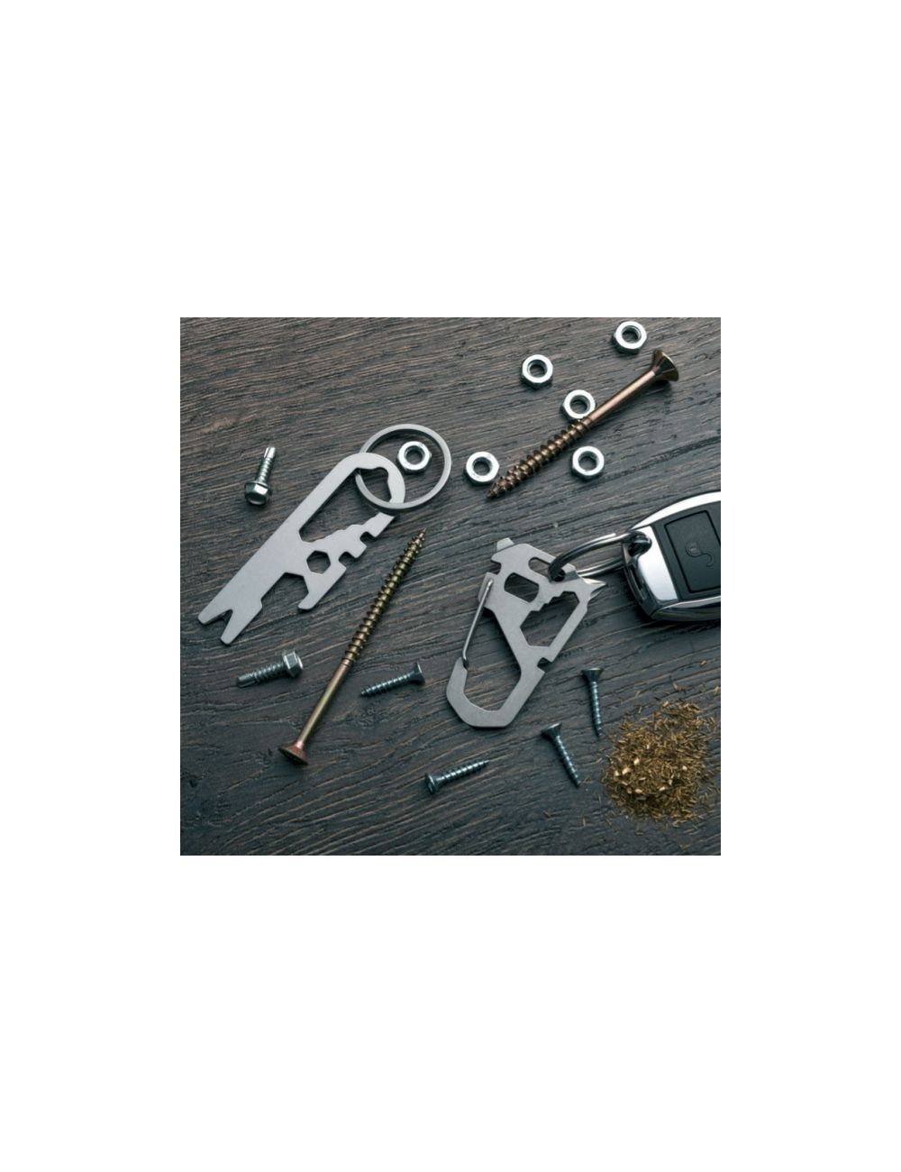 Wielofunkcyjny brelok ANTISANA Schwarzwolf