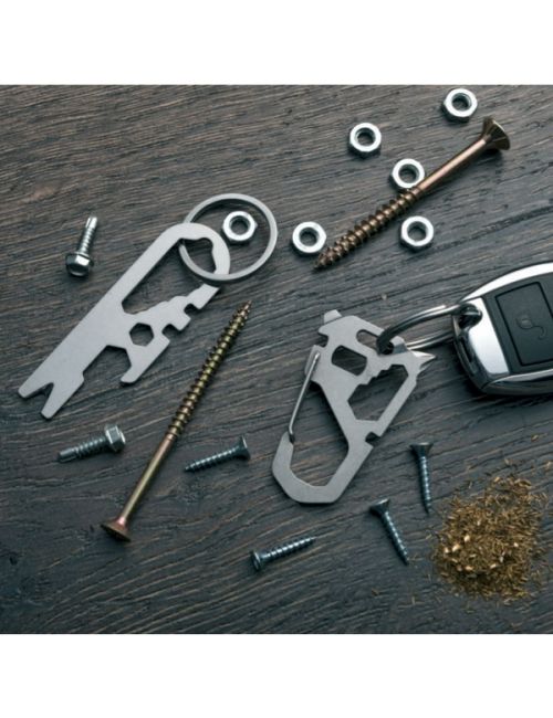 Wielofunkcyjny brelok ANTISANA Schwarzwolf