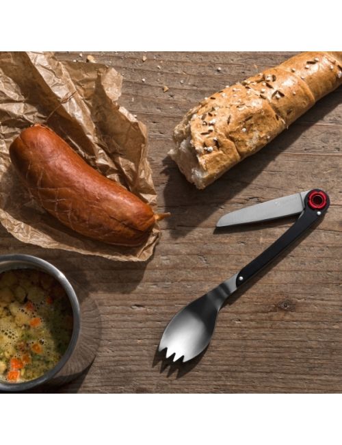 Sztućce turystyczne LATEMAR Schwarzwolf