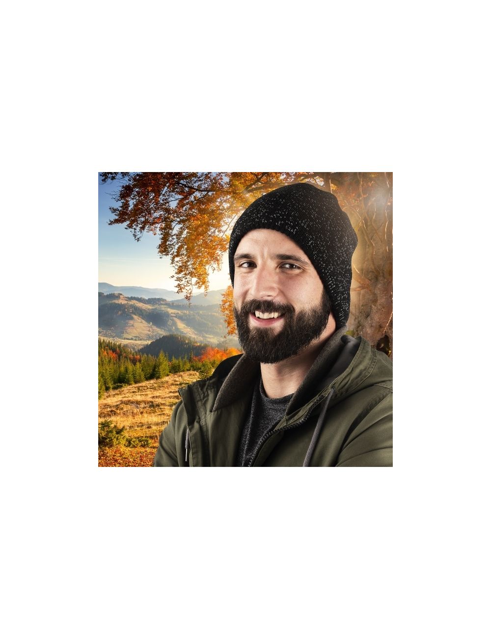 Bandana wielofunkcyjna MOGOTON Schwarzwolf