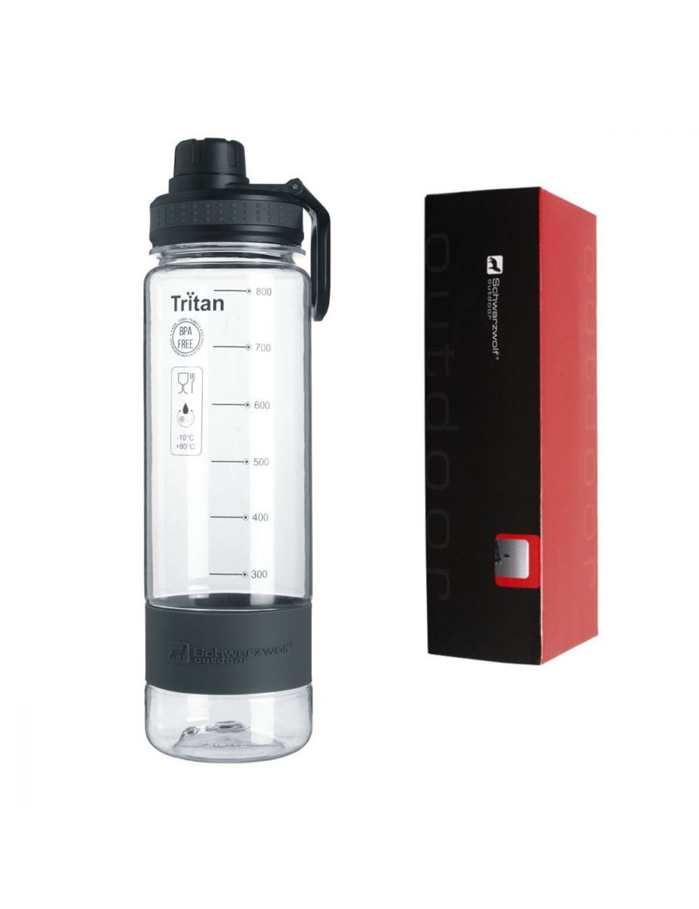 Butelka KIBO 800 ml Schwarzwolf