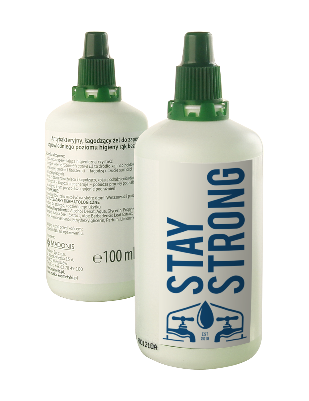 Żel antybakteryjny 100ml Nutka