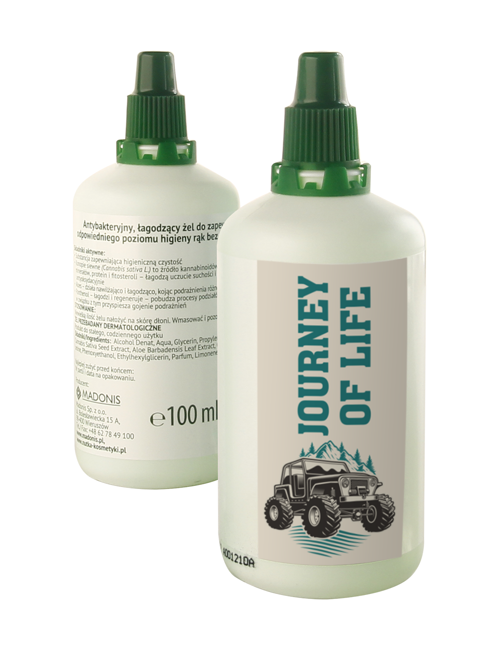 Żel antybakteryjny 100ml Nutka