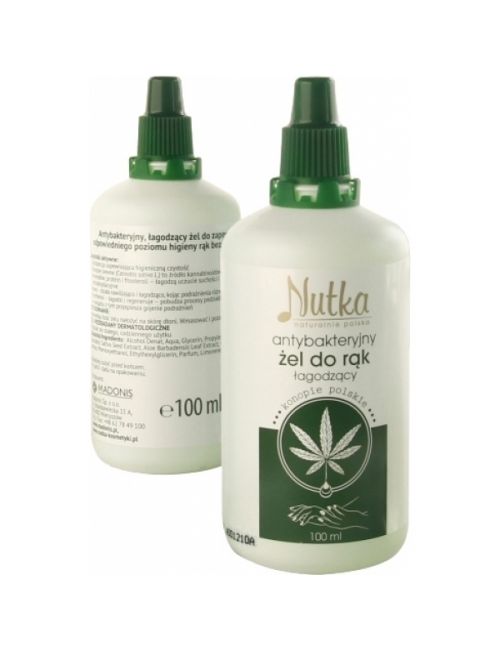 Żel antybakteryjny 100ml Nutka
