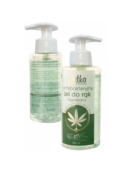 Żel antybakteryjny 250ml Nutka