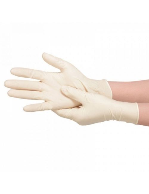 Rękawiczki lateksowe w rozmiarze L