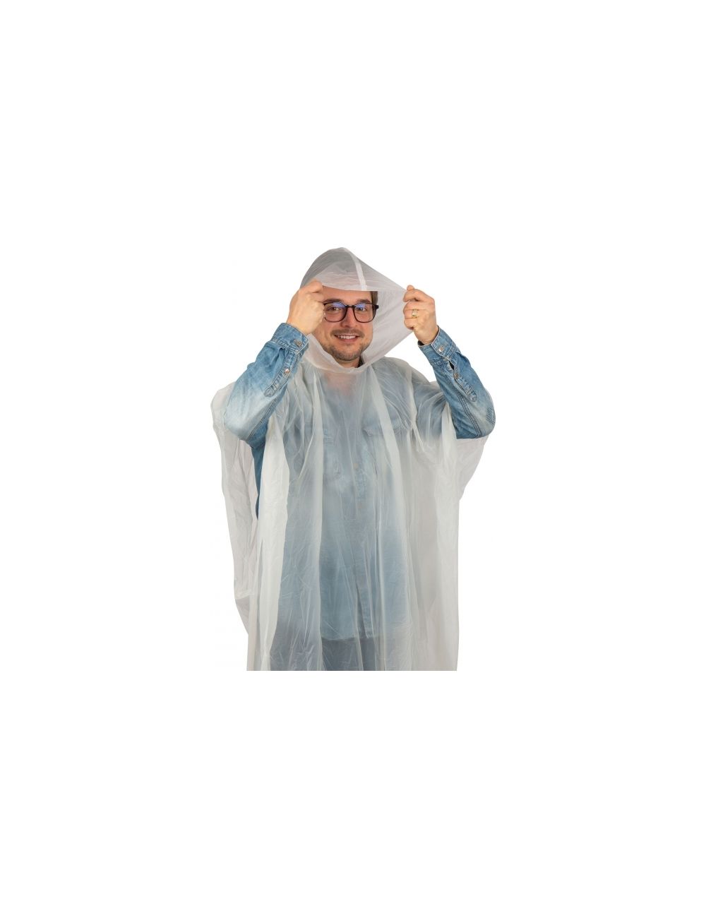 Biodegradowalne poncho przeciwdeszczowe FLEURUS
