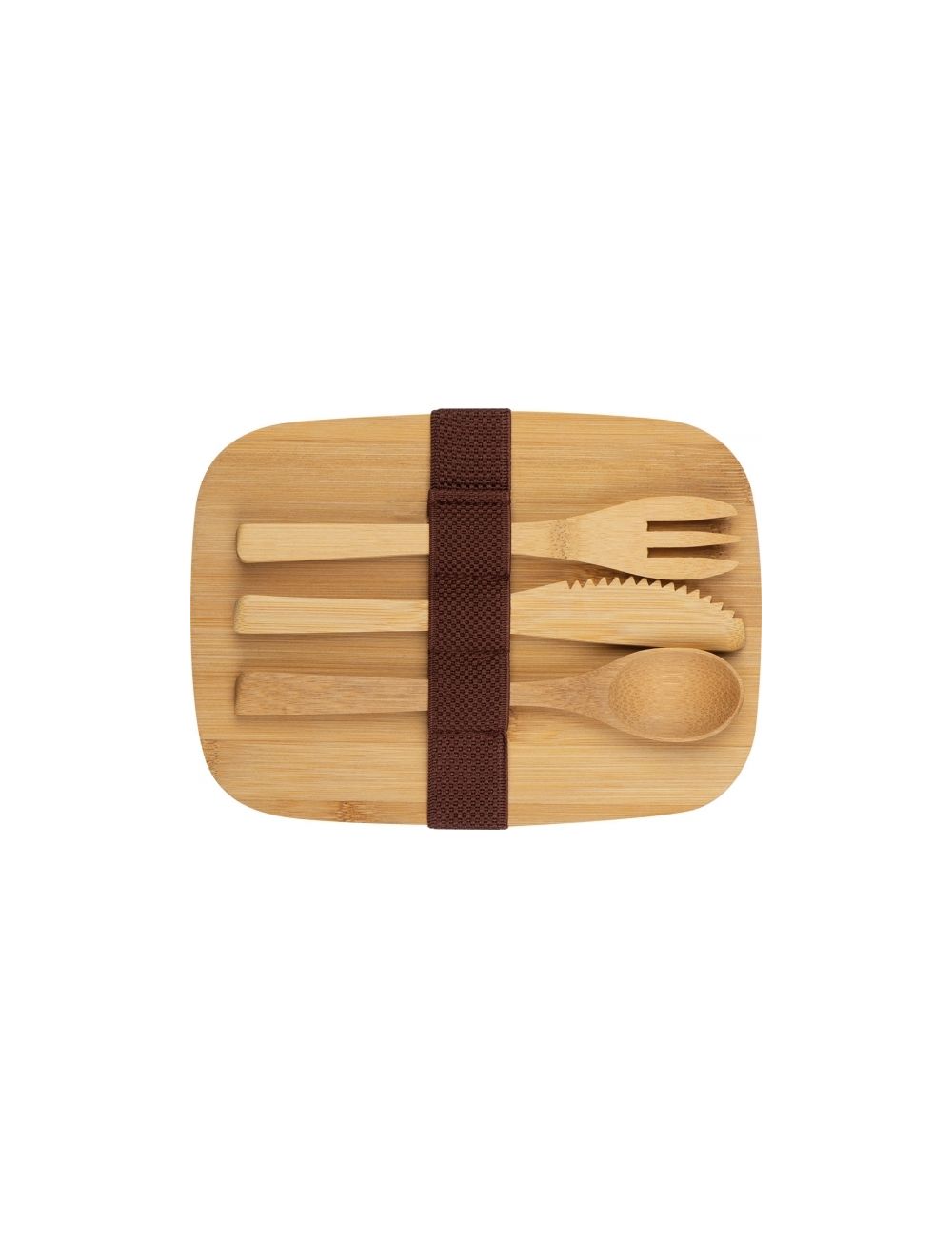 Lunchbox ze stali nierdzewnej z bambusową pokrywką