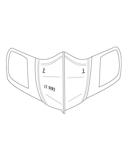 Zestaw maseczek ochronnych FFP2