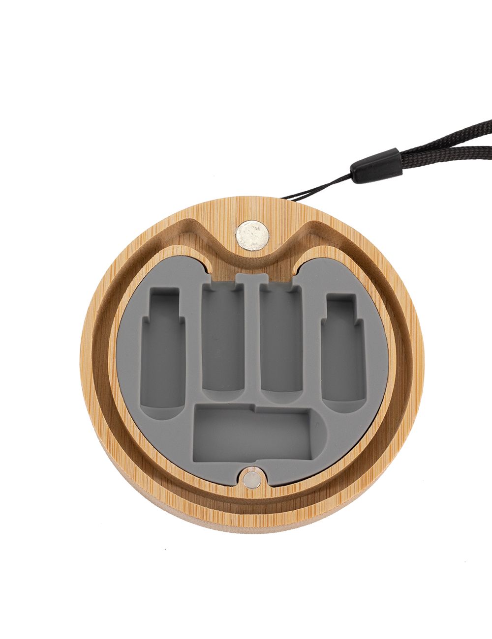 kabel 4w1 w drewnianej obudowie