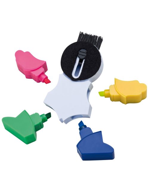 Zakreślacz - Mikołaj - 4 kolory