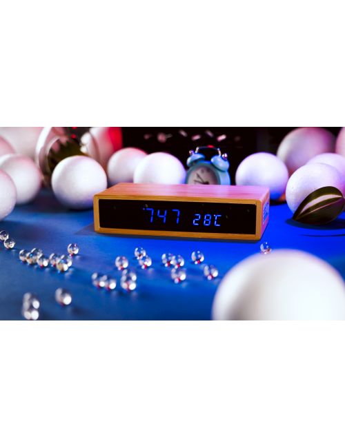 Zegar biurkowy z ładowarką Trondheim