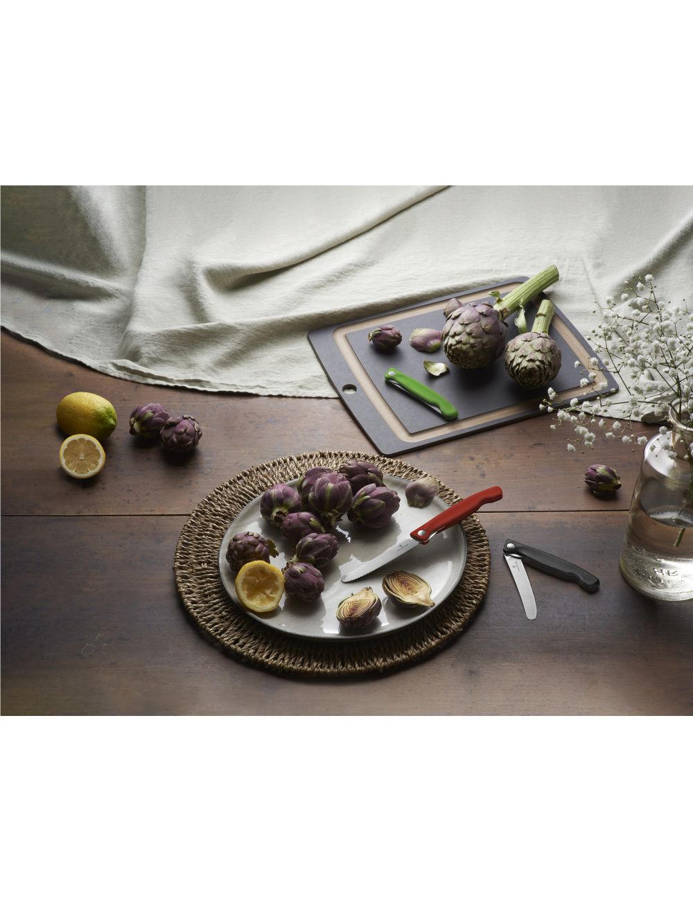 Składany nóż do warzyw i owoców Swiss Classic