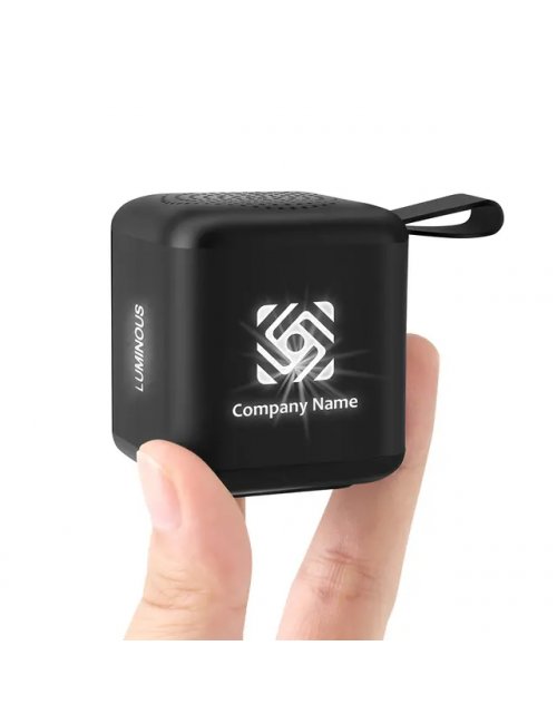 Mini głośnik z podświetlanym logo