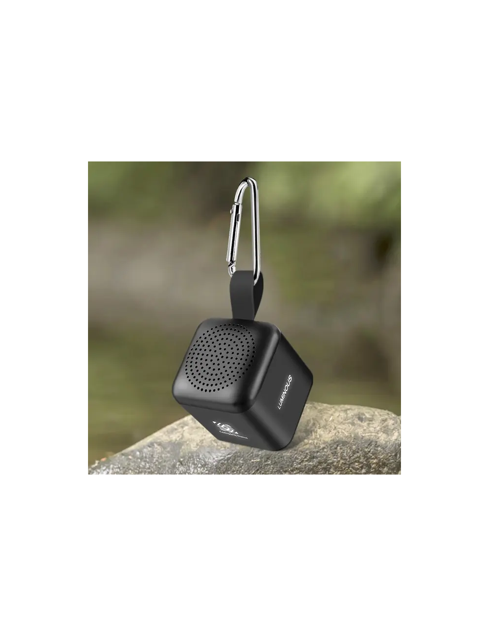 Mini głośnik z podświetlanym logo