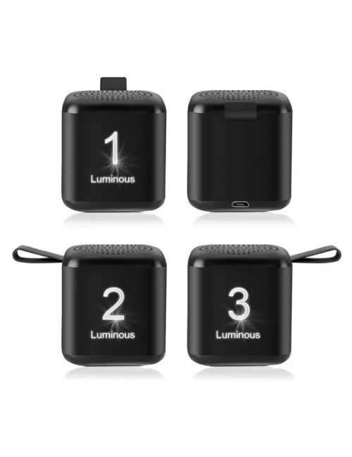 Mini głośnik z podświetlanym logo