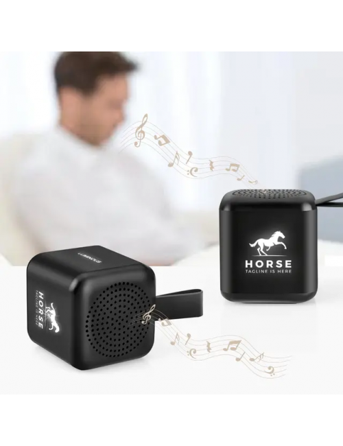 Mini głośnik z podświetlanym logo