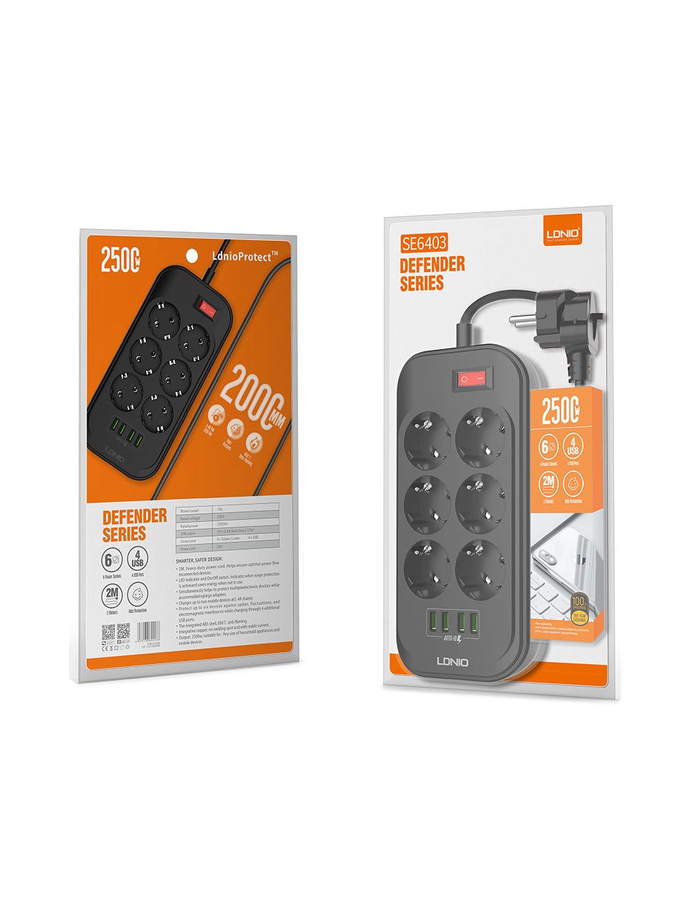 Listwa zasilająca z USB