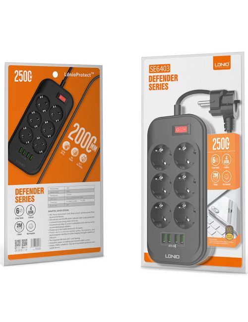 Listwa zasilająca z USB