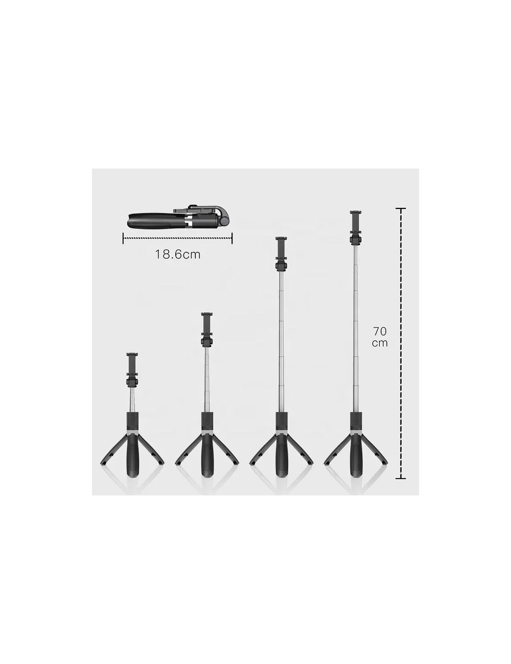 Selfie Stick ze stojakiem