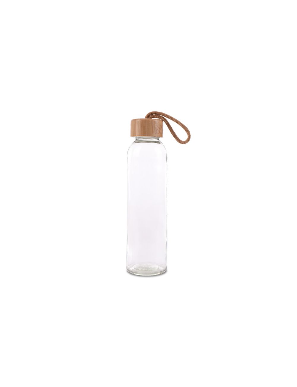 Szklana butelka Aquarius 500 ml, beżowy