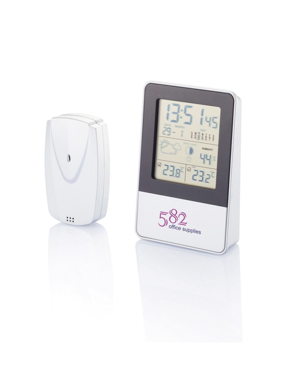 Stacja pogodowa z zewnętrznym czujnikiem