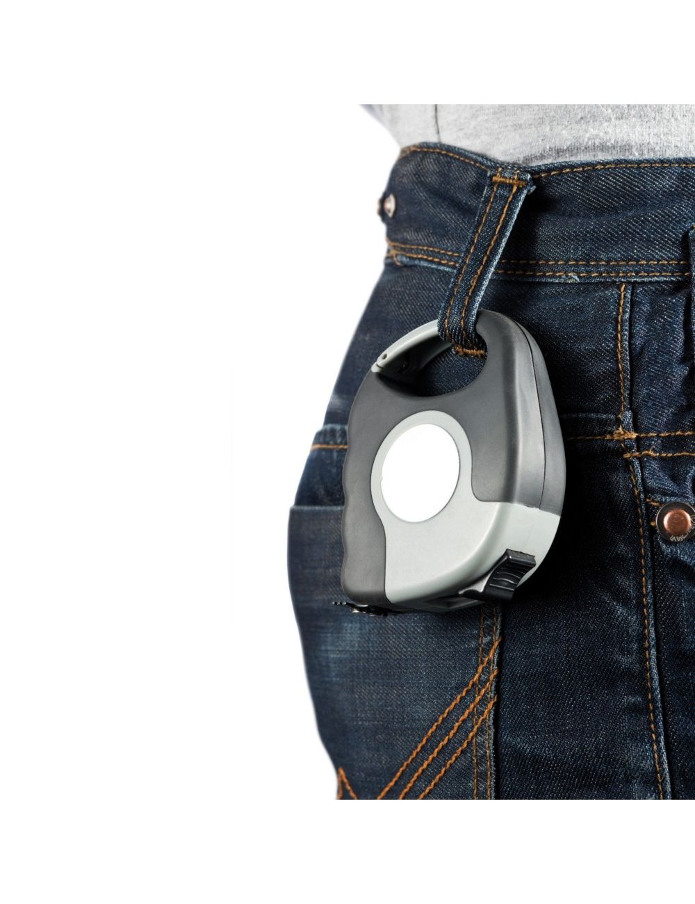 Miara 5m z karabińczykiem