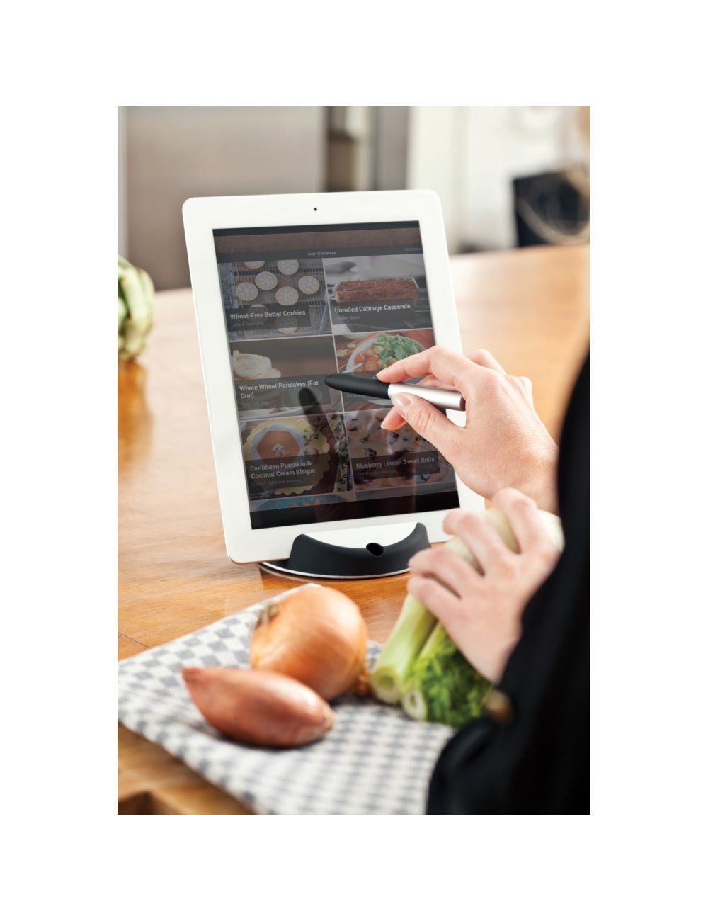 Stojak na tablet Chef, touch pen