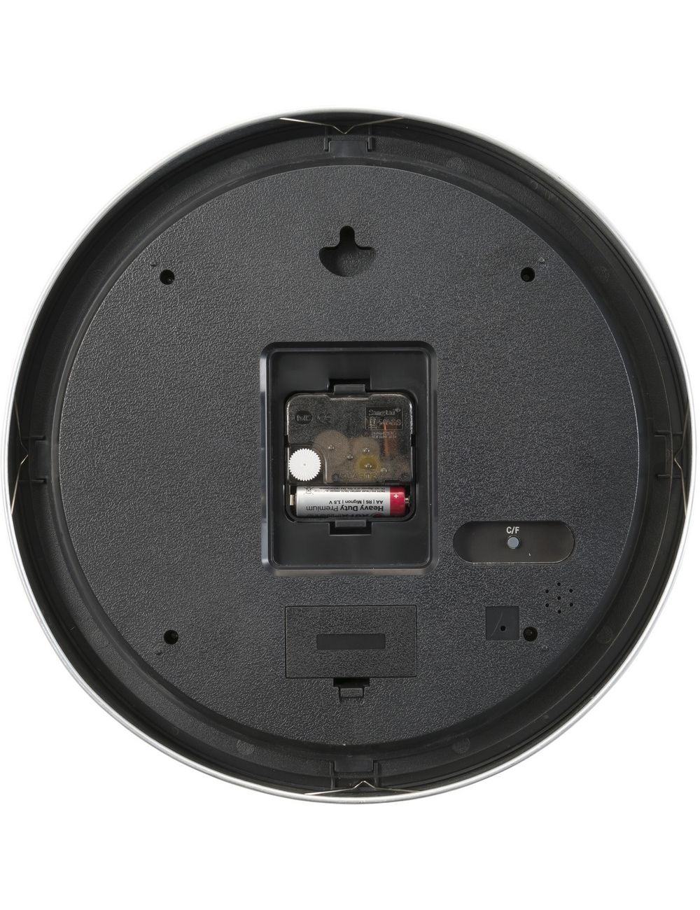 Zegar ścienny, stacja pogodowa