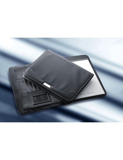 Teczka konferencyjna ok. A4 Charles Dickens® z notatnikiem i kalkulatorem