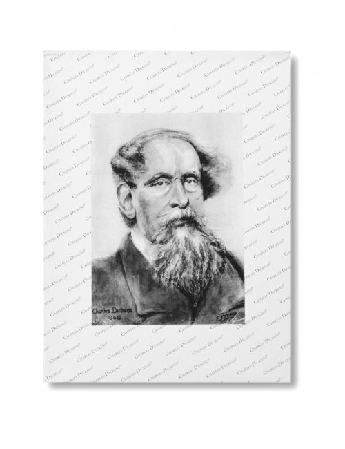 Teczka konferencyjna ok. A4 Charles Dickens® z notatnikiem i kalkulatorem