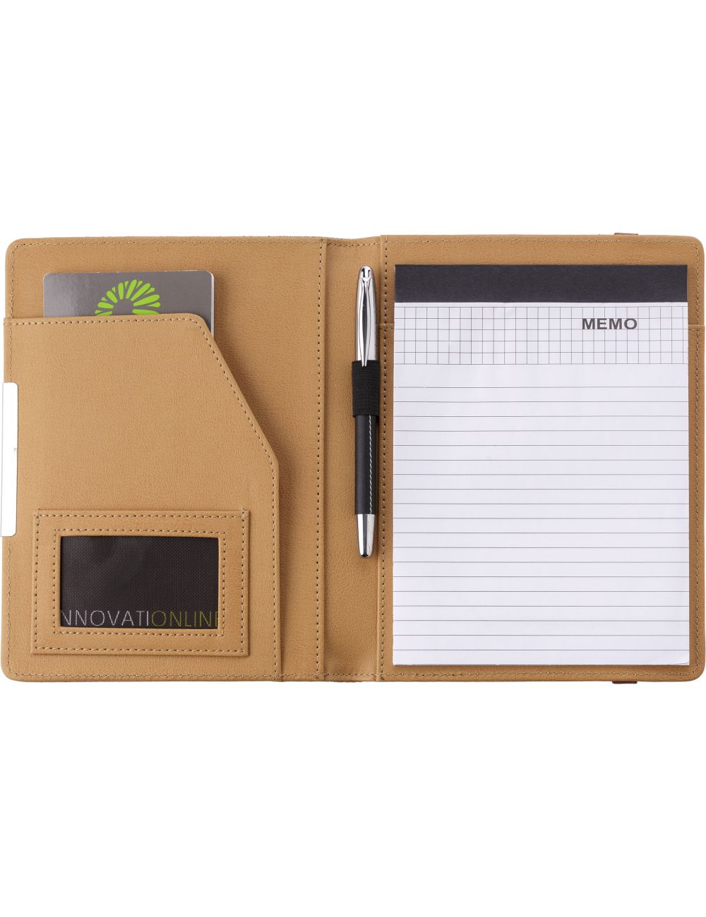 Korkowa teczka konferencyjna ok. A5 z notatnikiem