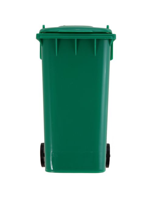 Pojemnik na przybory do pisania "kontener na śmieci"