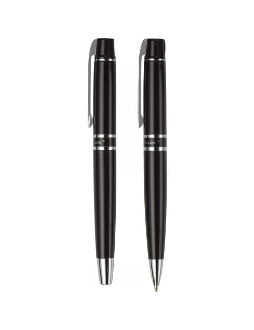 Zestaw piśmienny Charles Dickens, długopis i pióro kulkowe