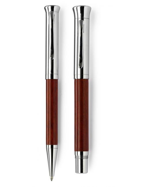 Zestaw piśmienny, długopis i pióro kulkowe