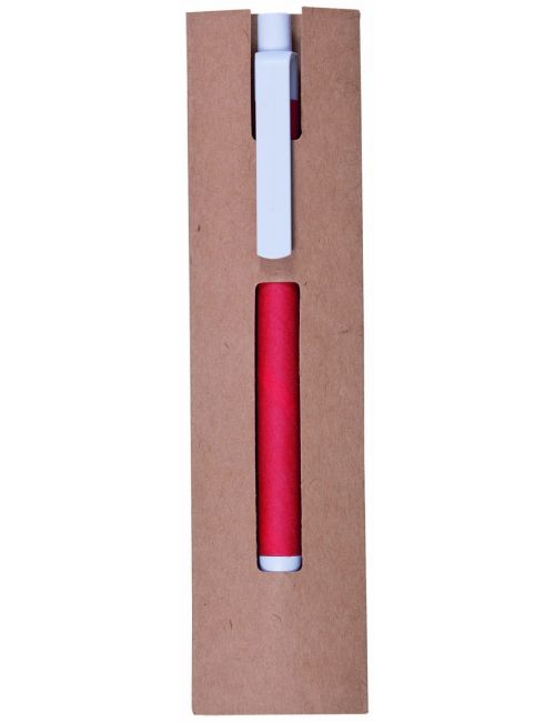 Etui na artykuły piśmienne z kartonu z recyklingu